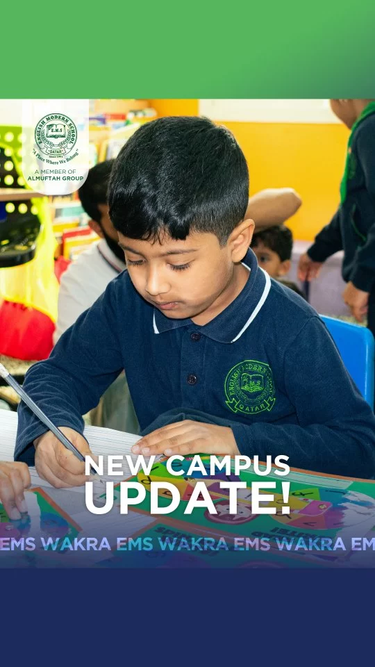 The countdown is ON! ⏳
We are in the final stretch of preparing a world-class learning environment for our students. This is just a glimpse of the vibrant and inspiring space that's coming to life. Stay tuned for the big reveal of the new English Modern School Wakra Campus.

العد التنازلي النهائي قد انطلق! ⏳
نحن نعيش الآن اللحظات الأخيرة في تجهيز بيئة تعليمية بمستويات عالمية لطلابنا. هذه لمحة حصرية عن المساحات التعليمية الحيوية والملهمة التي تستعد للانطلاق.
ترقبوا الافتتاح الرسمي للحرم الجديد للمدرسة الإنجليزية الحديثة في الوكرة.

#QatarSchools #Education #Wakra #BritishSchools #Cambridge