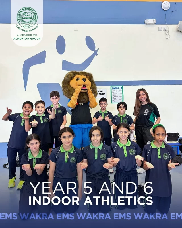 Energy, teamwork, and laughter filled the air as our Year 5 and 6 learners took on the QPPSSA Indoor Athletics challenge at the Newton Schools!
We are very proud of their hard work!

#QatarSchools #Athletics